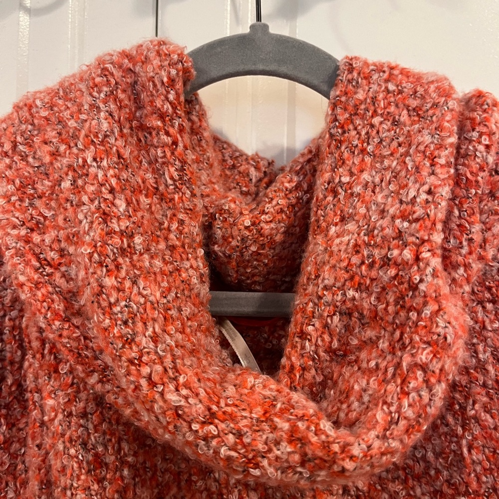 Free people chunky neck sweater; size L; only worn twice! - Picture 2 of 6